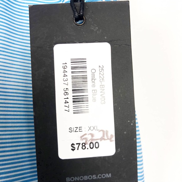 Bonobos Blue Ombre Swim Trunks NWT - Picture 5 of 10